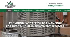 Desktop Screenshot of crowncrestcapital.com